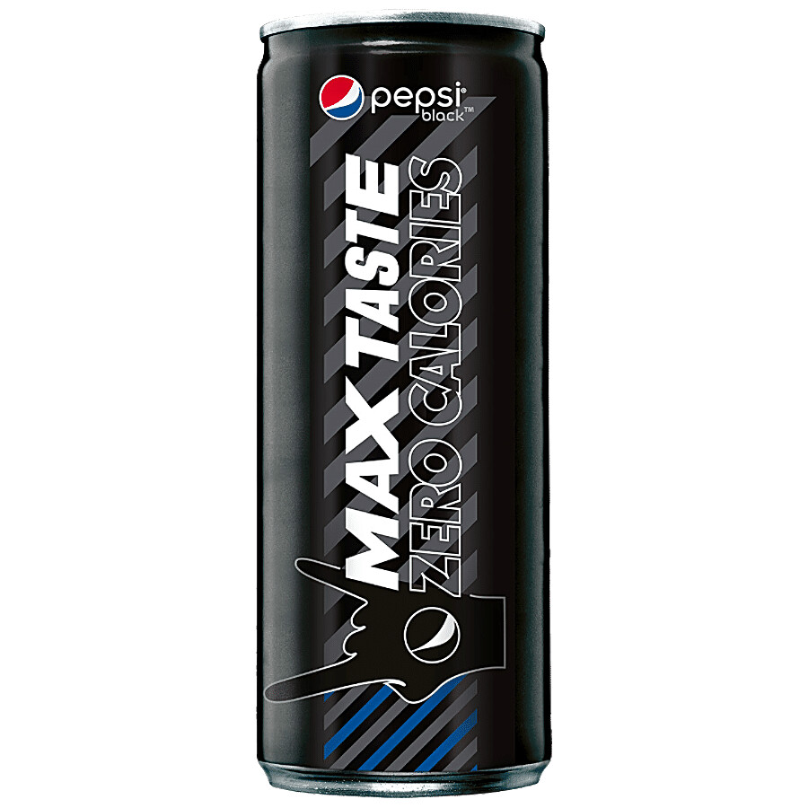 Pepsi Black Soft Drink - Max Taste, Zero Sugar(Diet) 250 ml – view 7