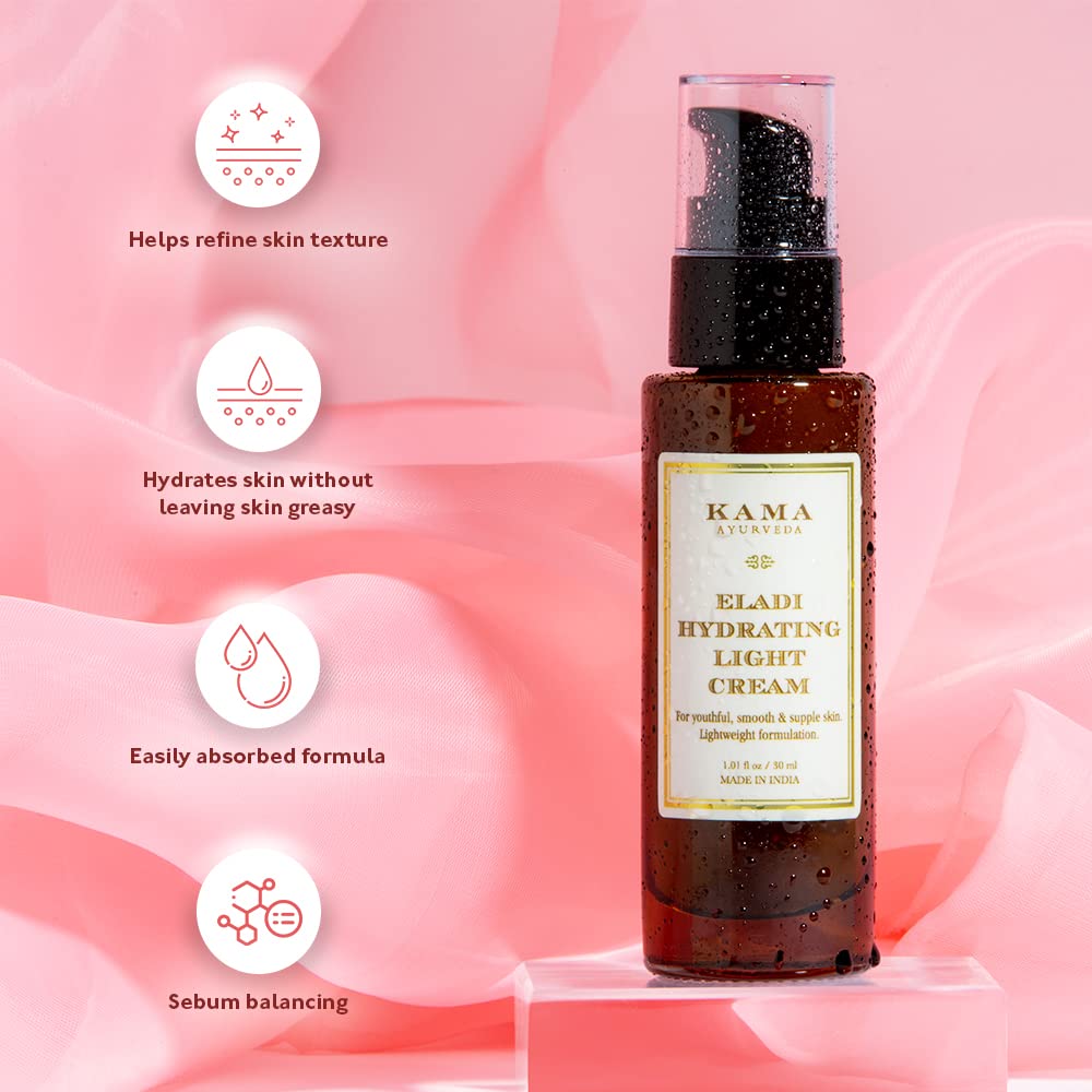 KAMA AYURVEDA ELADI HYDRATING LIGHT CREAM 30GM – view 4