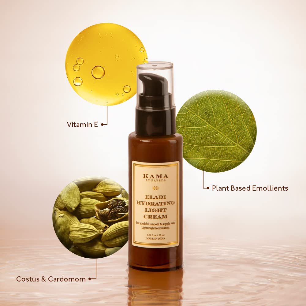KAMA AYURVEDA ELADI HYDRATING LIGHT CREAM 30GM – view 6