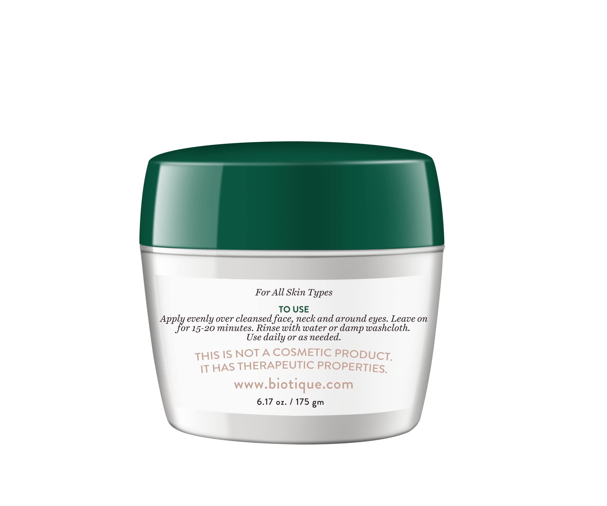 Biotique Milk Protein Instant Glow Brightening Face Pack For All Skin Types, 175gm – view 3