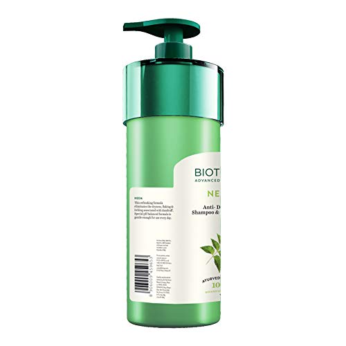 Biotique Fresh Neem Anti Dandruff Shampoo and Conditioner – view 2