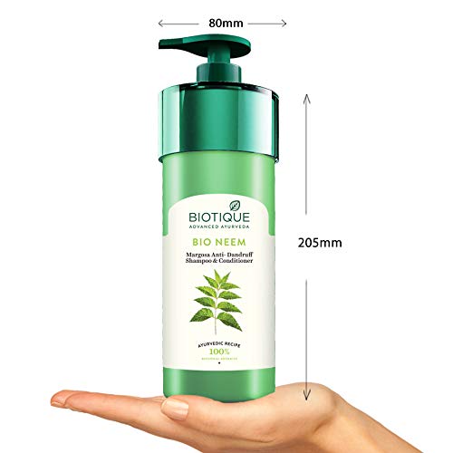 Biotique Fresh Neem Anti Dandruff Shampoo and Conditioner – view 4