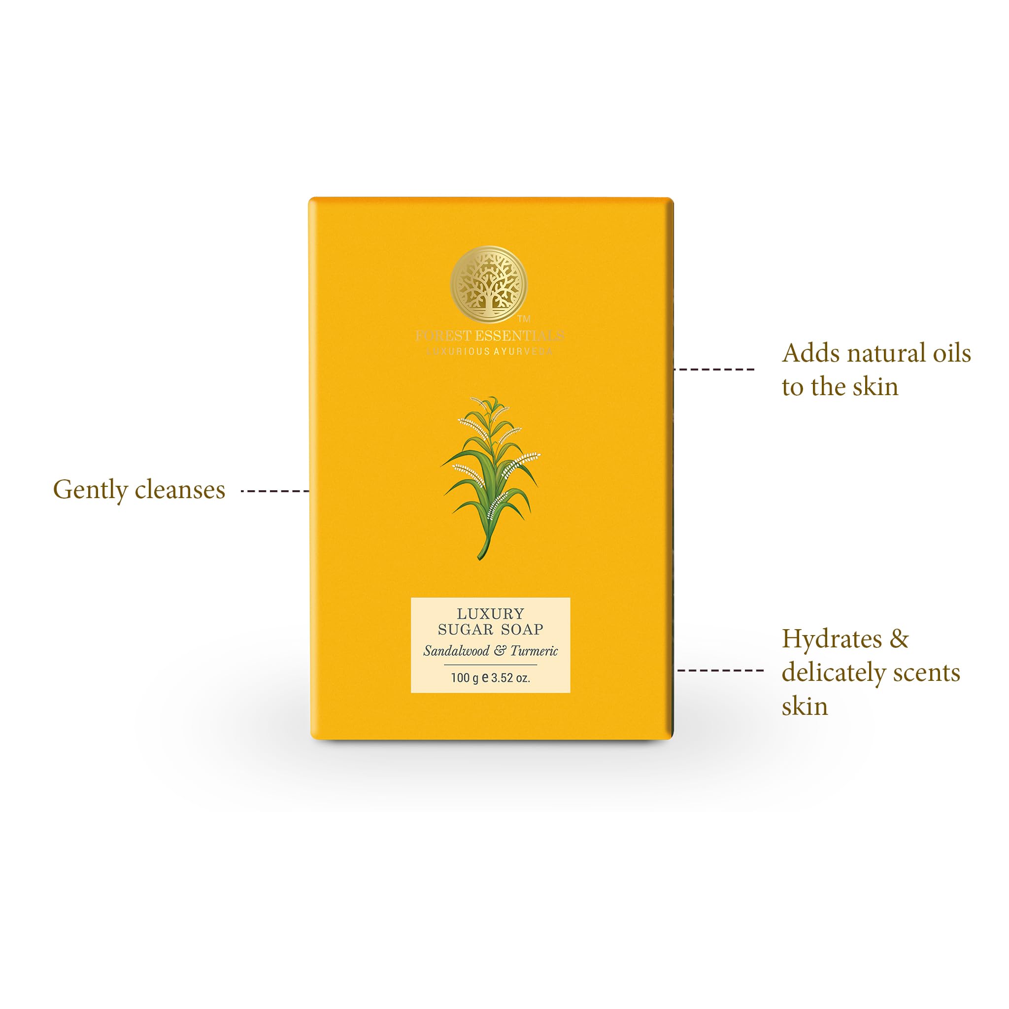 Forest Essentials Luxury Sugar Soap – view 3