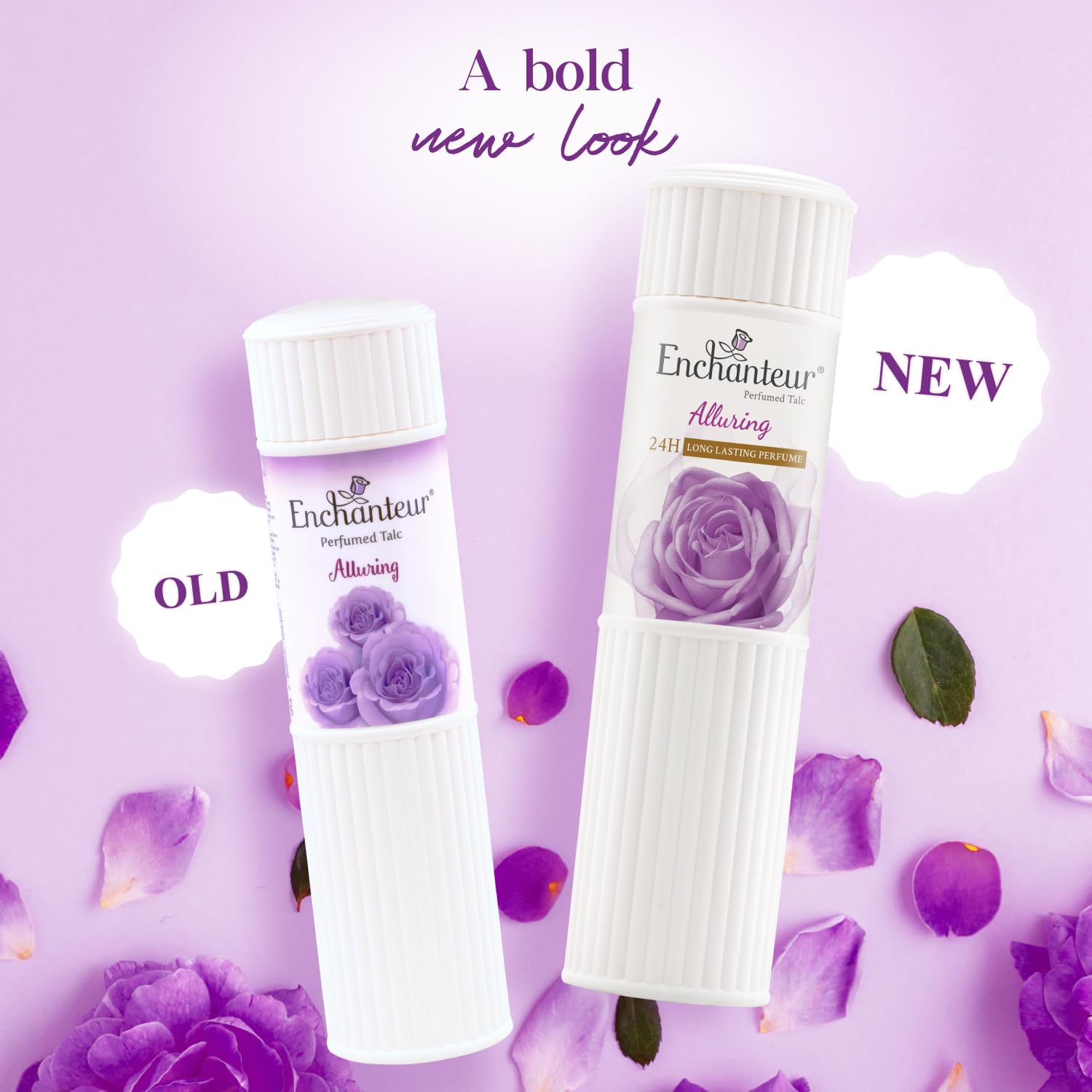 Enchanteur Alluring Perfumed Talcum Powder with Floral French Fragrance for Women – view 4
