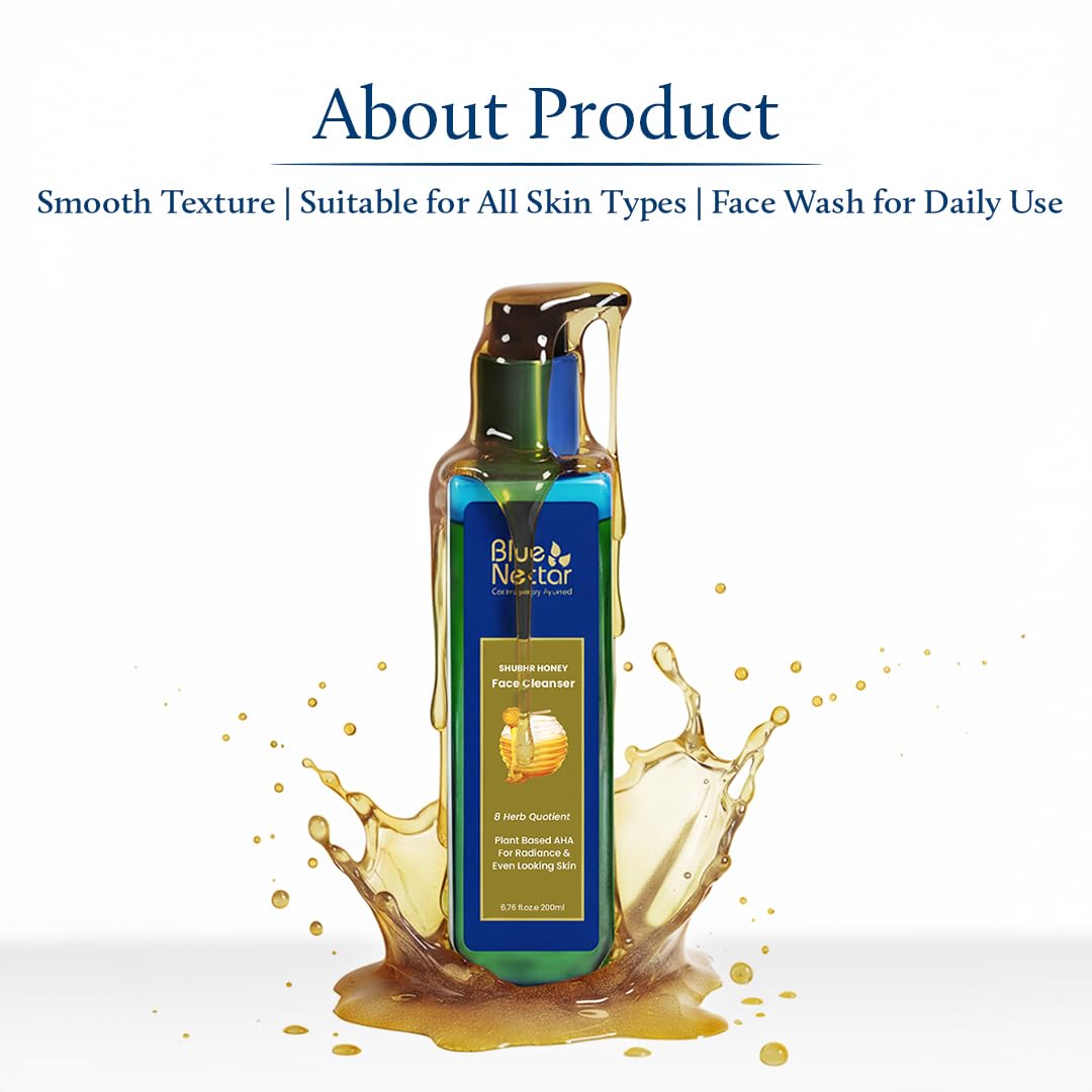 Blue Nectar Honey Face Wash for Detan & Glowing Skin for Men & Women – view 7