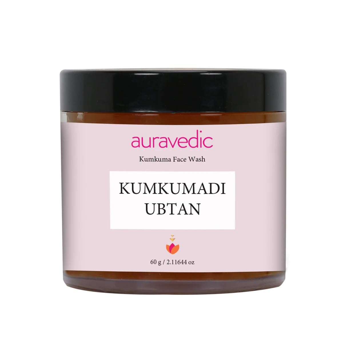 Auravedic Kumkumadi Ubtan Face Wash 60 g tube packaging
