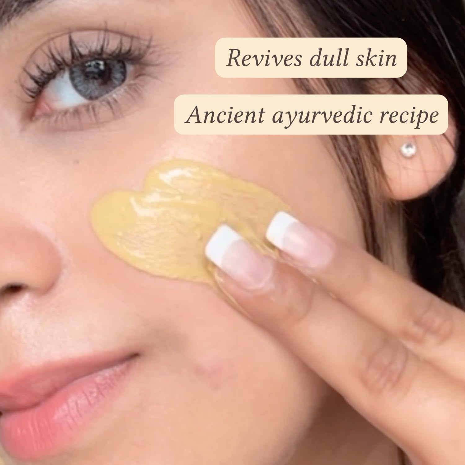 Auravedic Kumkumadi Tailam Ubtan Face Wash For Glowing Skin Kumkumadi Oil Ubtan Powder Face Cleanser For Skin Brightening All Natural Dried Herbs Flowers Paraben Free 60gm – view 8