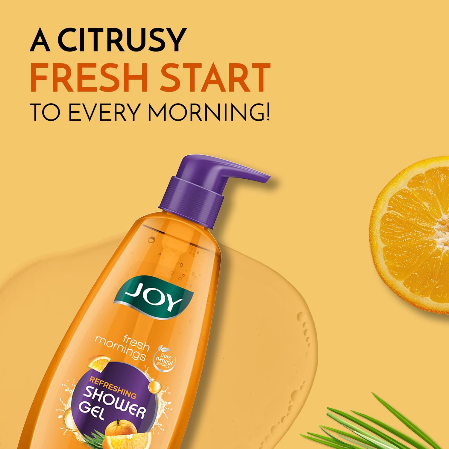 Joy Mandarin & Lemongrass Shower Gel Body Wash (500 ml) – view 3