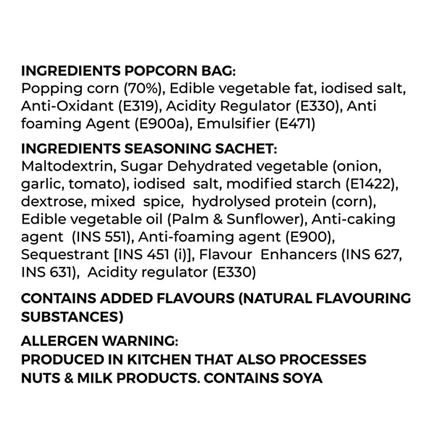4700BC Microwave Popcorn - Barbeque 92 g – view 4