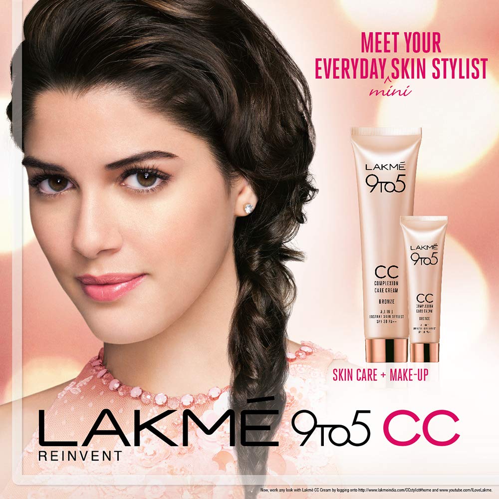 Lakme 9 to 5 Complexion Care Cream, Bronze 9 g – view 5
