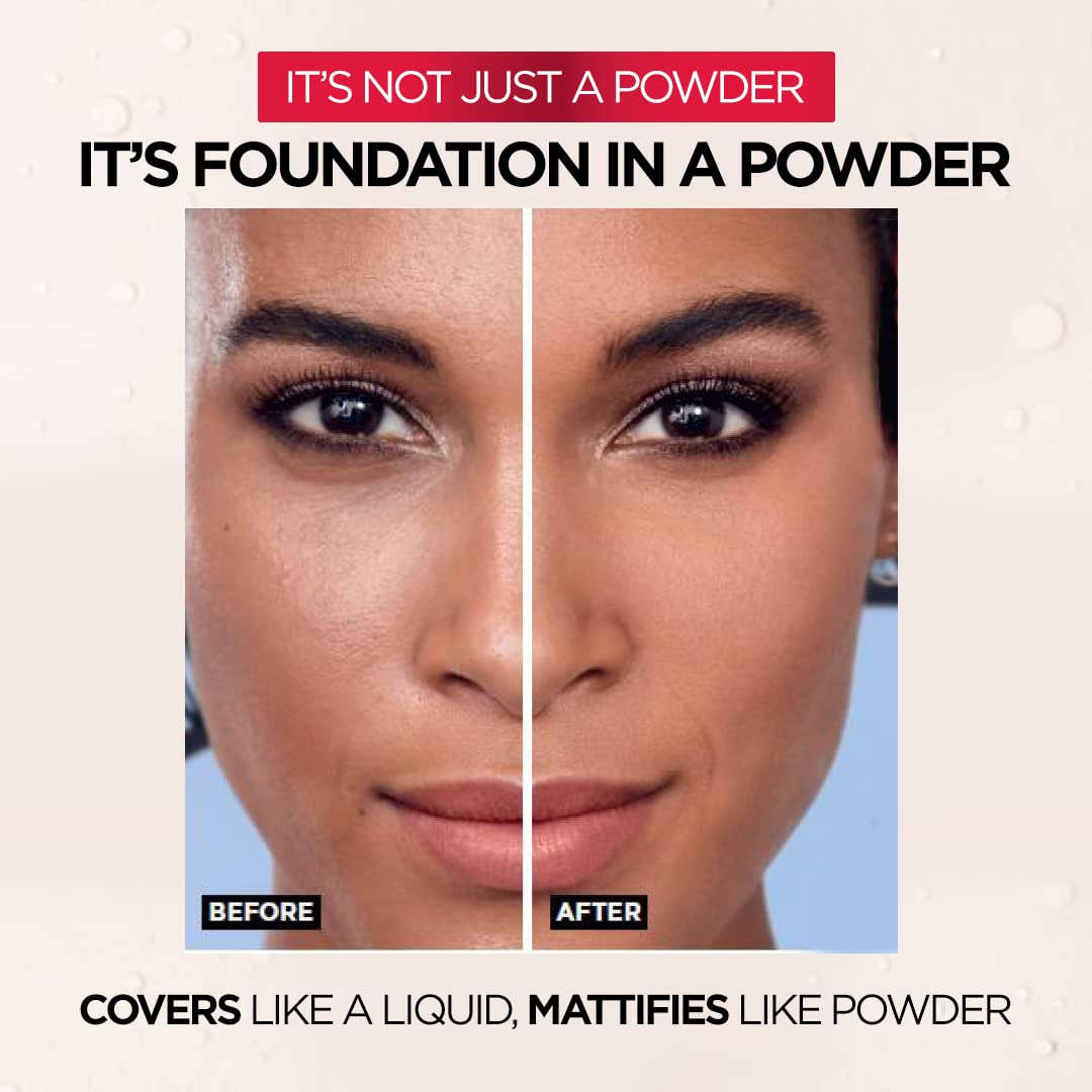 L'Oreal Paris Infallible 24H Fresh Wear Foundation in a Powder, 140 Golden Beige, 9g – view 3