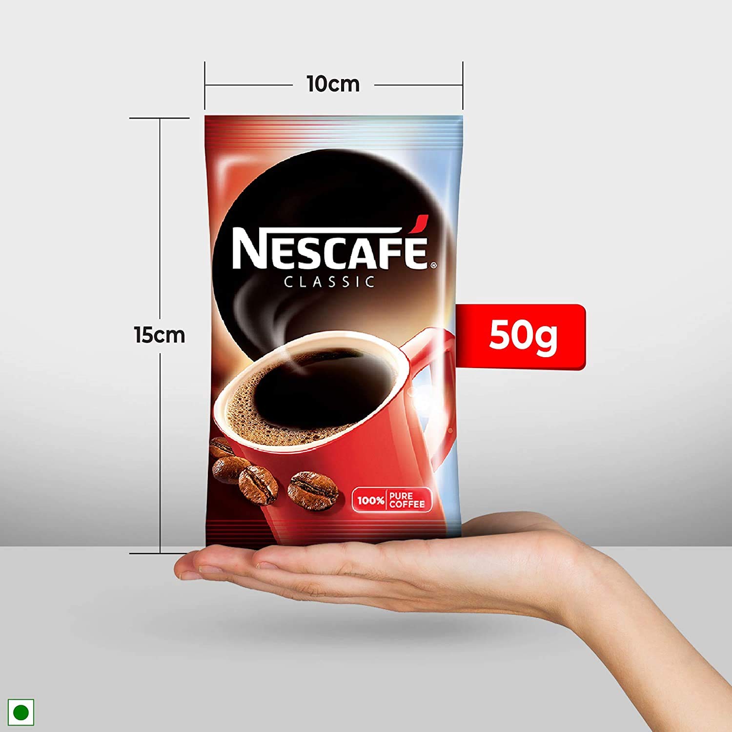 NESCAFE Classic Instant Coffee Powder, Pouch – view 8