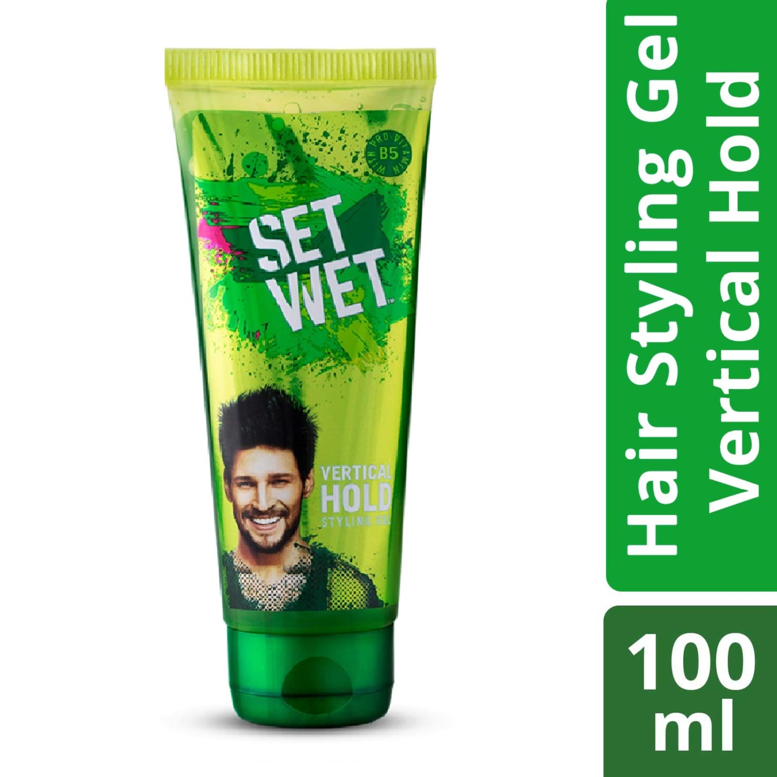 Set Wet Hair Gel Vertical Hold (100ml Tube) & Hair Gel Wet Look (50ml Tube) Combo – view 3