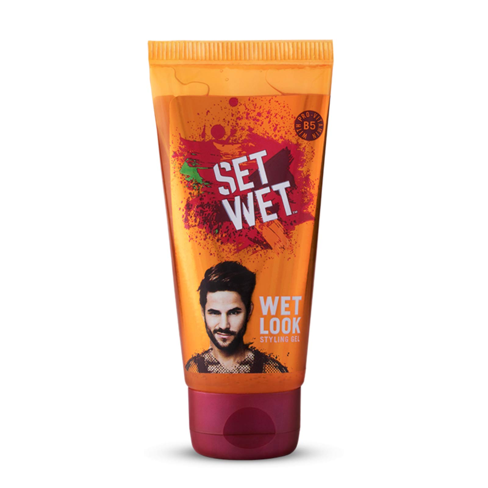 Set Wet Hair Gel Vertical Hold (100ml Tube) & Hair Gel Wet Look (50ml Tube) Combo – view 5