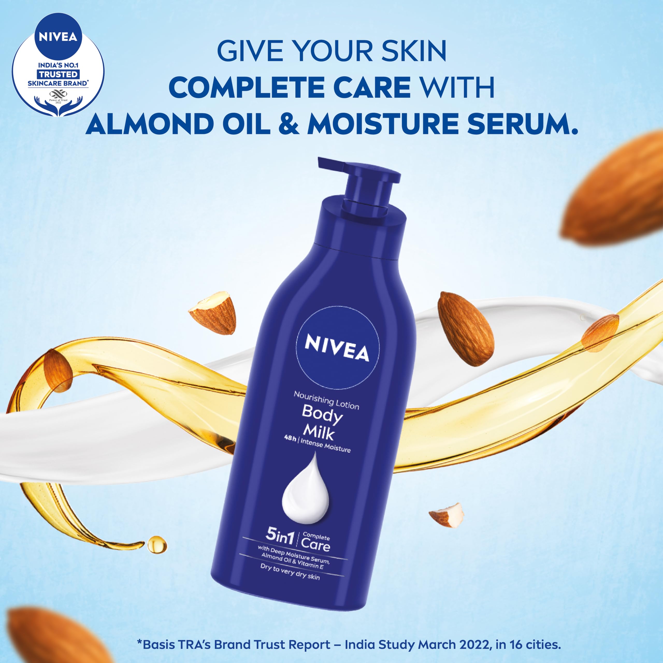 NIVEA Nourishing Body Milk 600ml Body Lotion – view 4