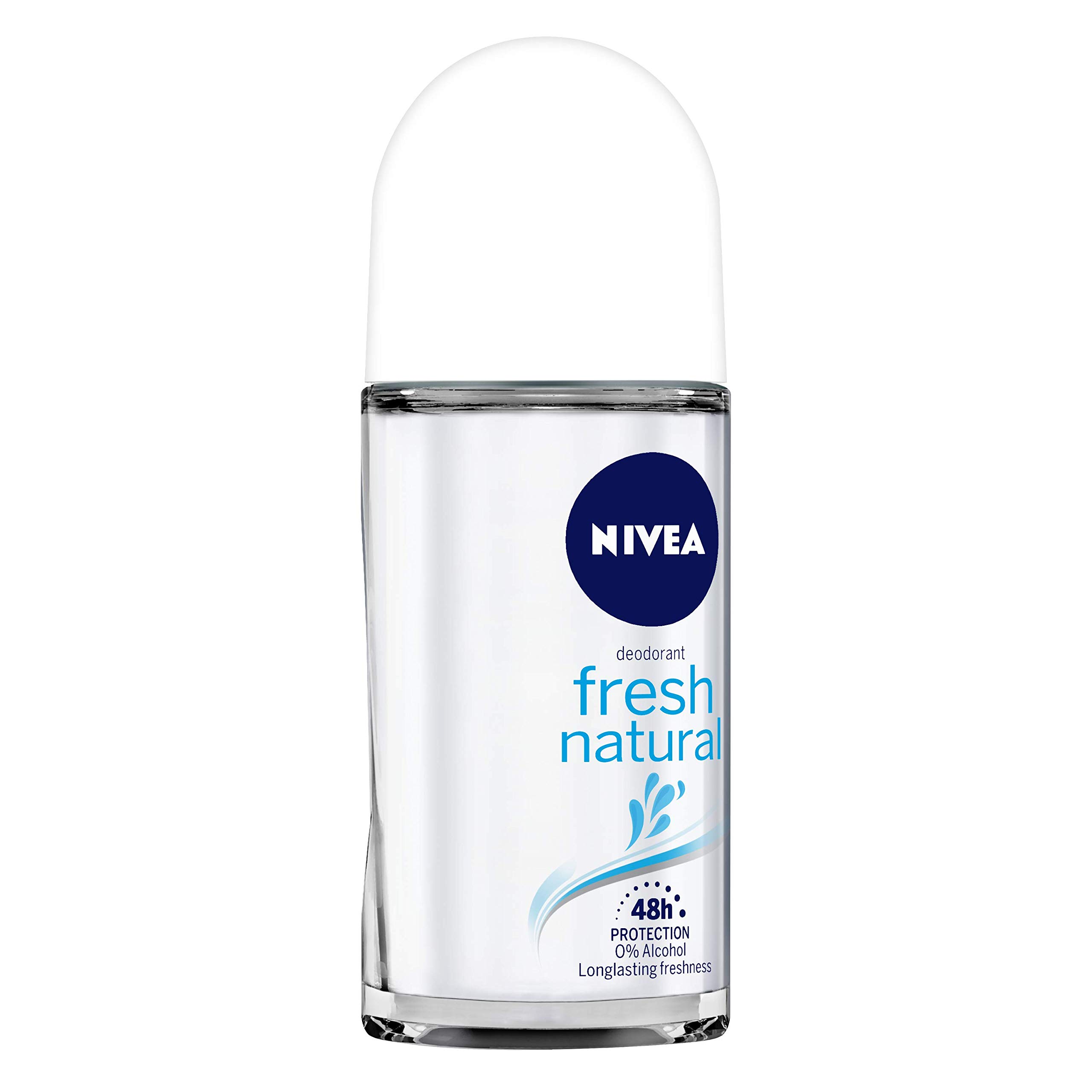 Nivea Deodorant Roll On, Fresh Natural for Unisex, 50ml And Shower Gel, Power Fruit Fresh Body Wash for Unisex, 250ml – view 3