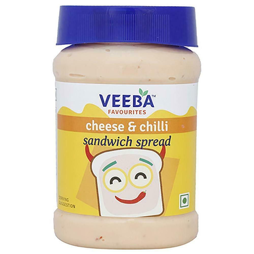 Veeba 275 g cheese and chilli sandwich spread bottle