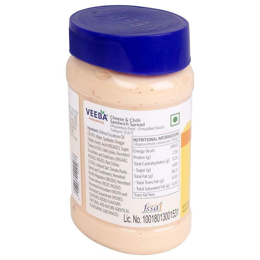 Veeba Cheese & Chilli Sandwich Spread 275 G – view 2