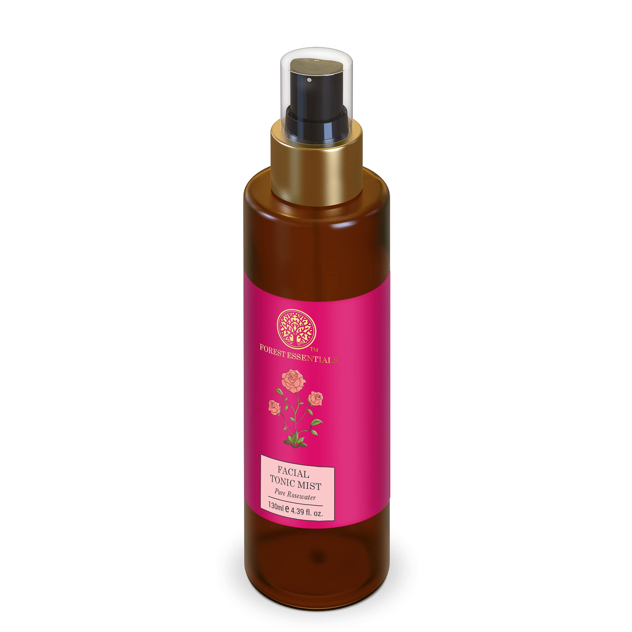 Forest Essentials Delicate Facial Cleanser Kashmiri Saffron & Neem& Forest Essentials Facial Tonic Mist Pure Rosewater – view 6