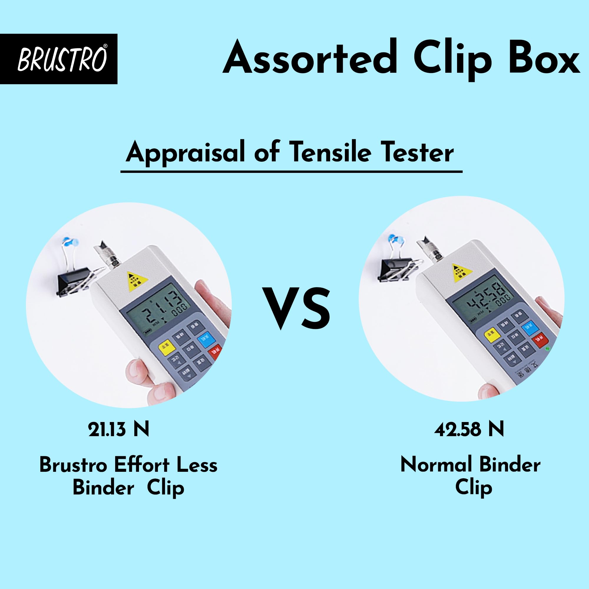 BRUSTRO Assorted Clip Box – view 2