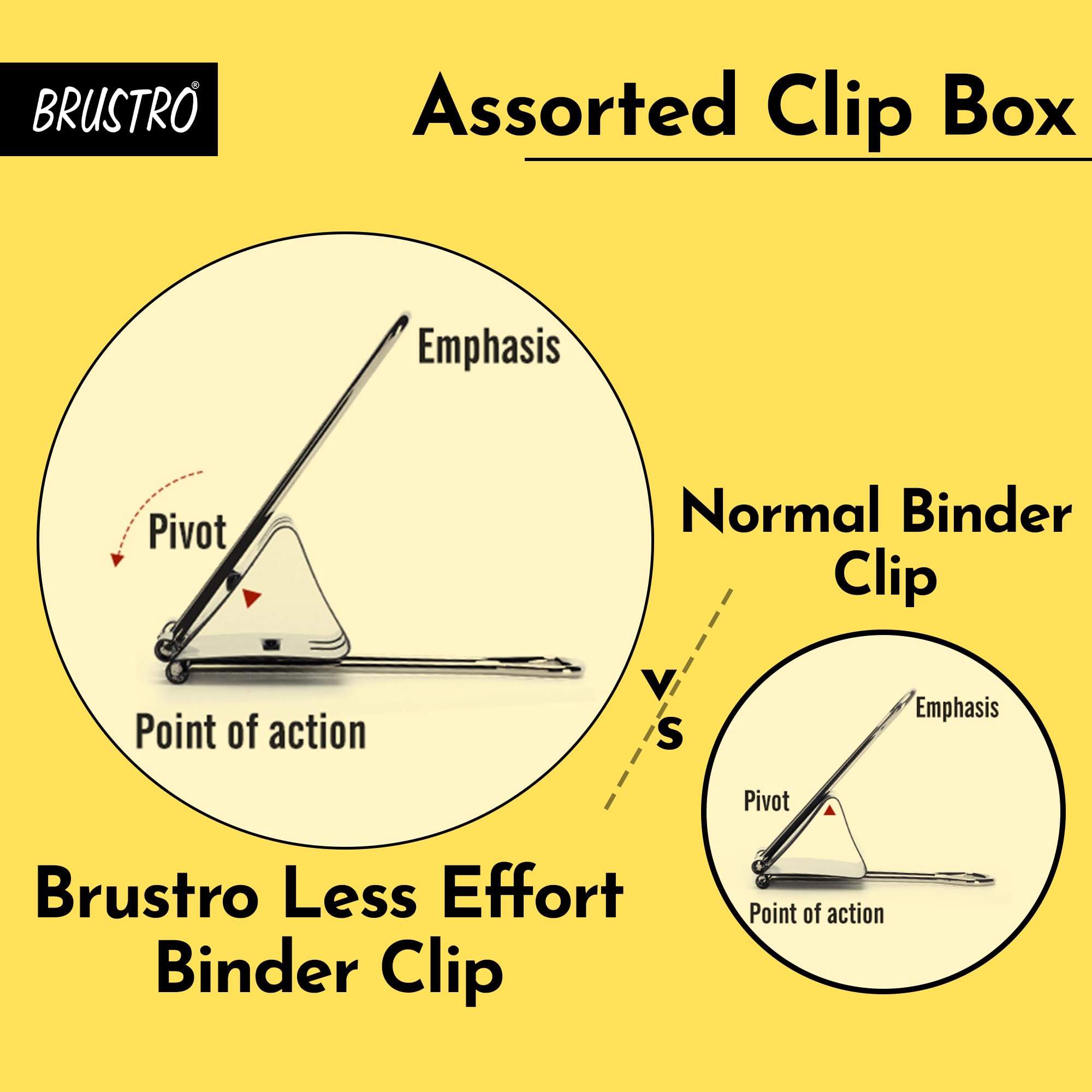 BRUSTRO Assorted Clip Box – view 3