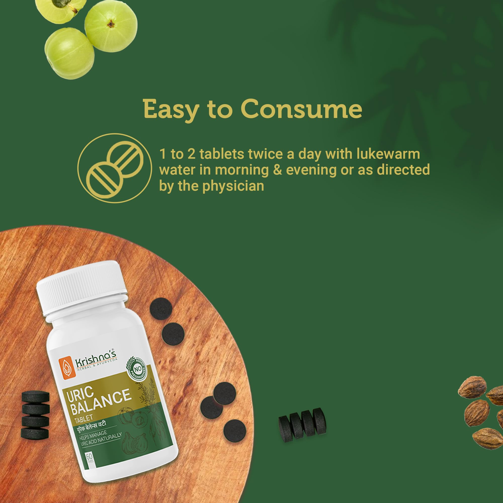Krishna's Uric Balance Tablets – view 6
