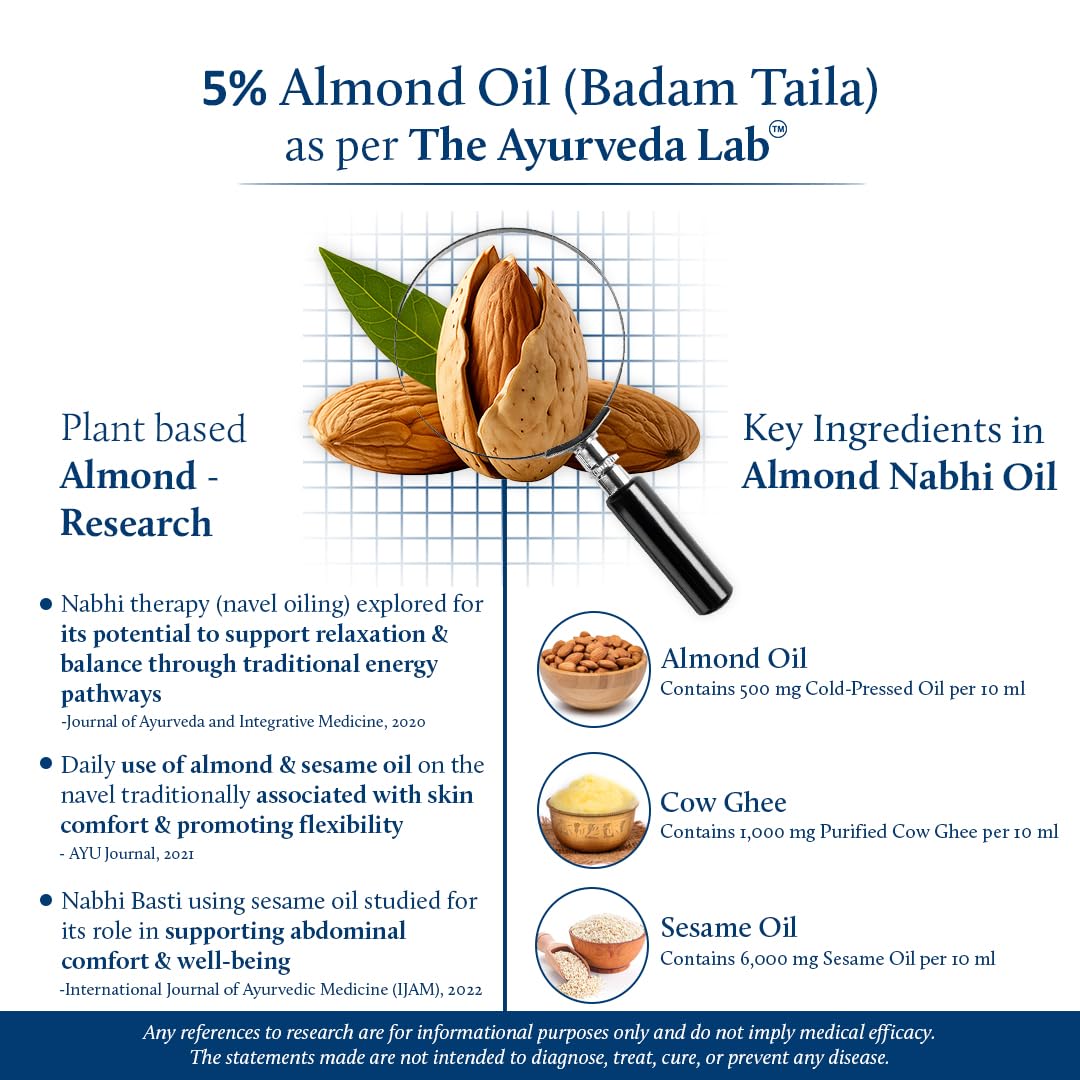Blue Nectar Nabhi Oil with Ghee & Almond – view 4