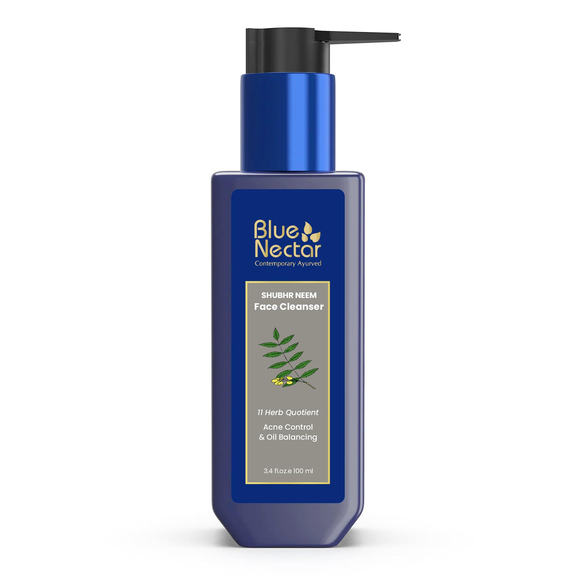 Blue Nectar gel face wash with honey and neem 100 ml