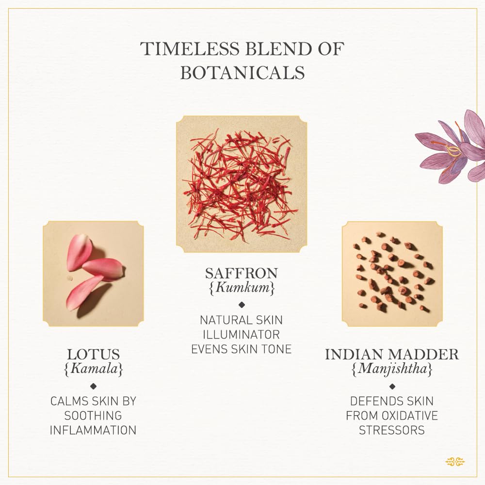 Kama Ayurveda Kumkumadi Illuminating & Skin Perfecting Day Cream 8g – view 6