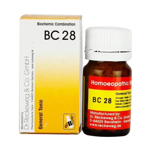 Front pack of Dr. Reckeweg Bio Combination BC28 20 gm