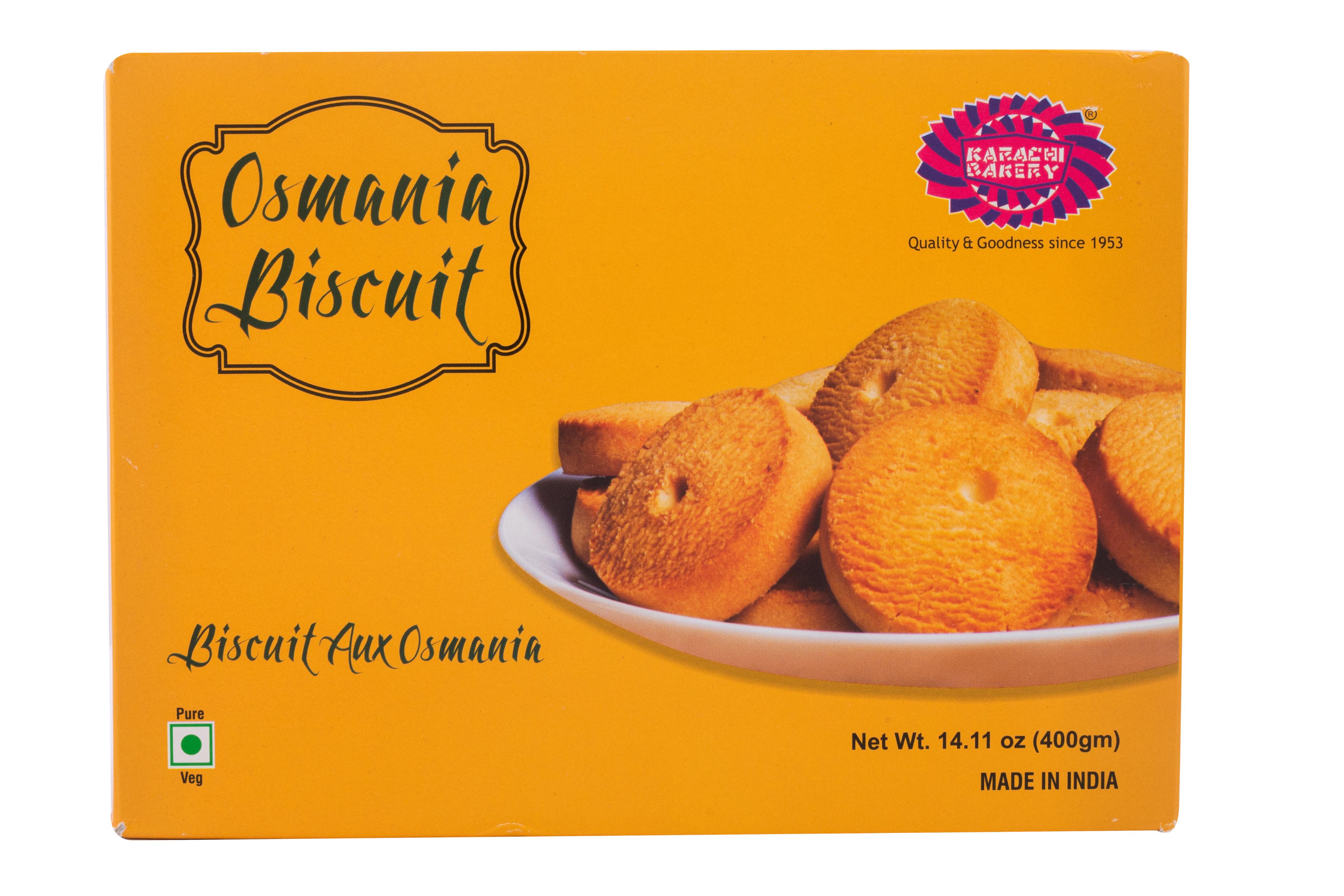 Karachi Bakery Premium Osmania Biscuits 400 Grams ( Pack Of 3)