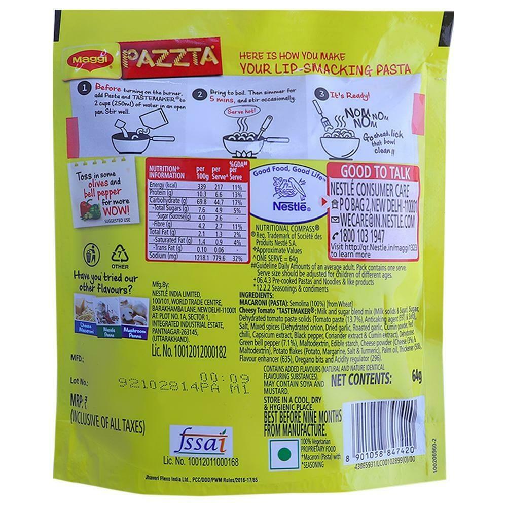 Maggi Cheesy Tomato Twist Instant Pazzta 64 G – view 2