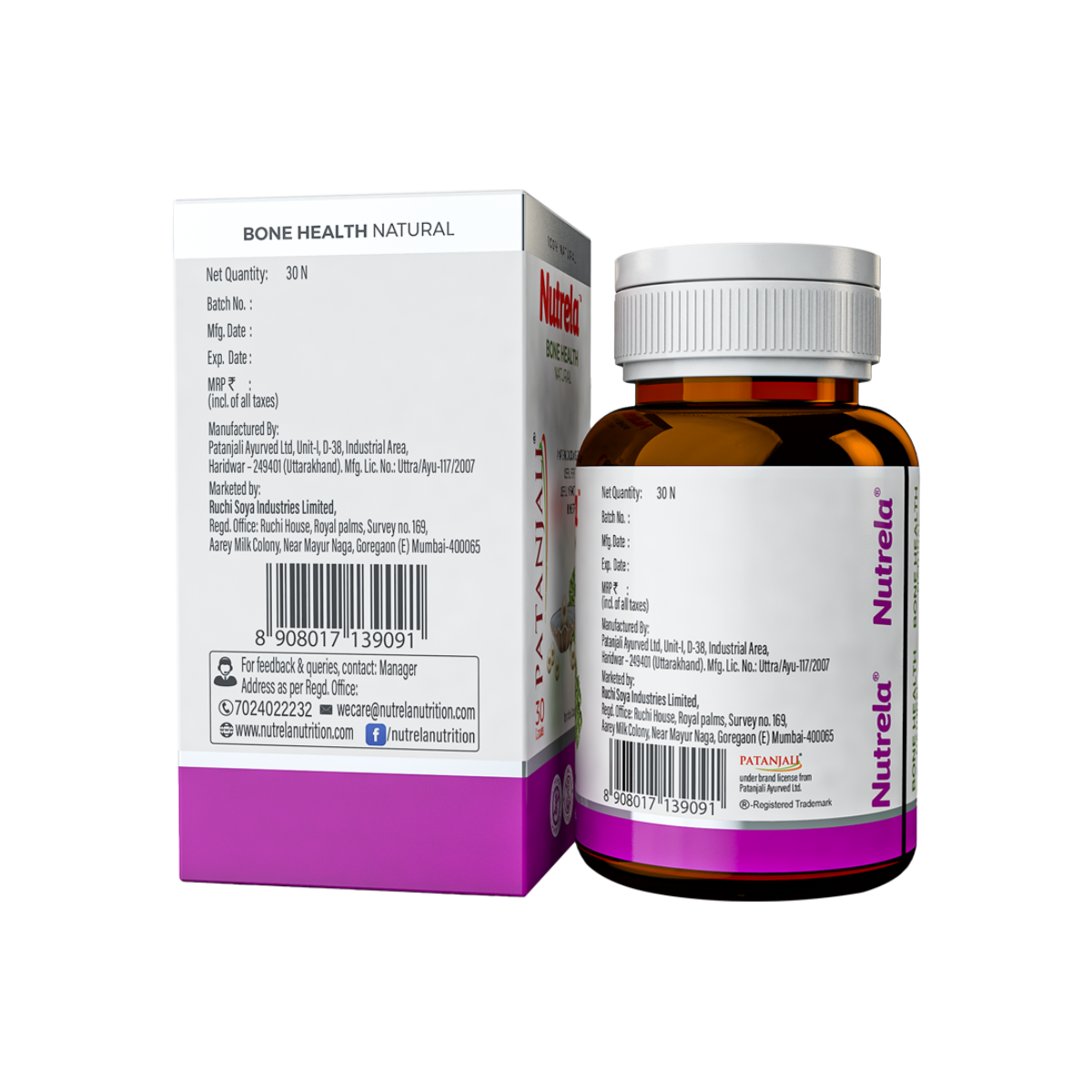 Patanjali Nutrela Bone Health Natural 15 g – view 2