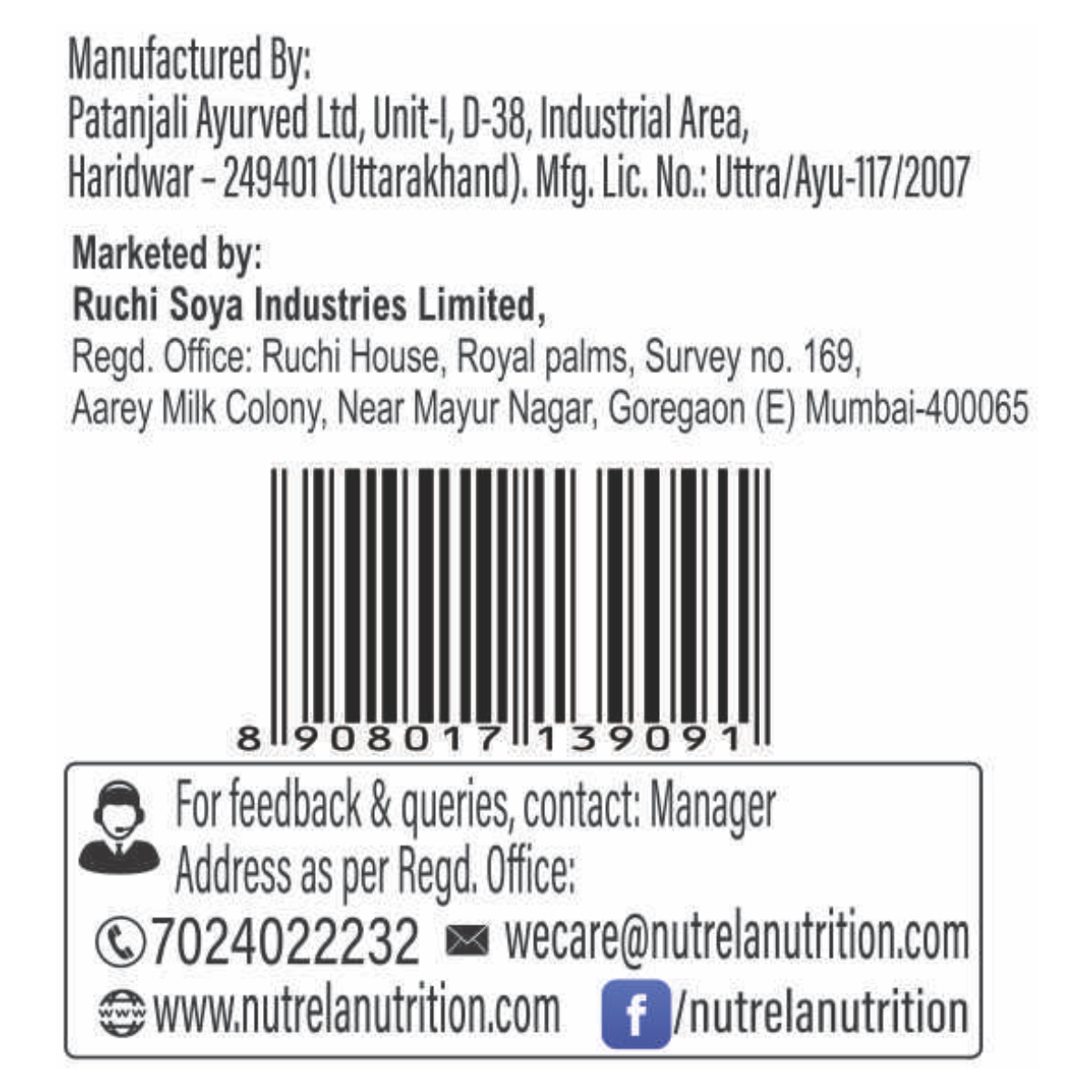 Patanjali Nutrela Bone Health Natural 15 g – view 6