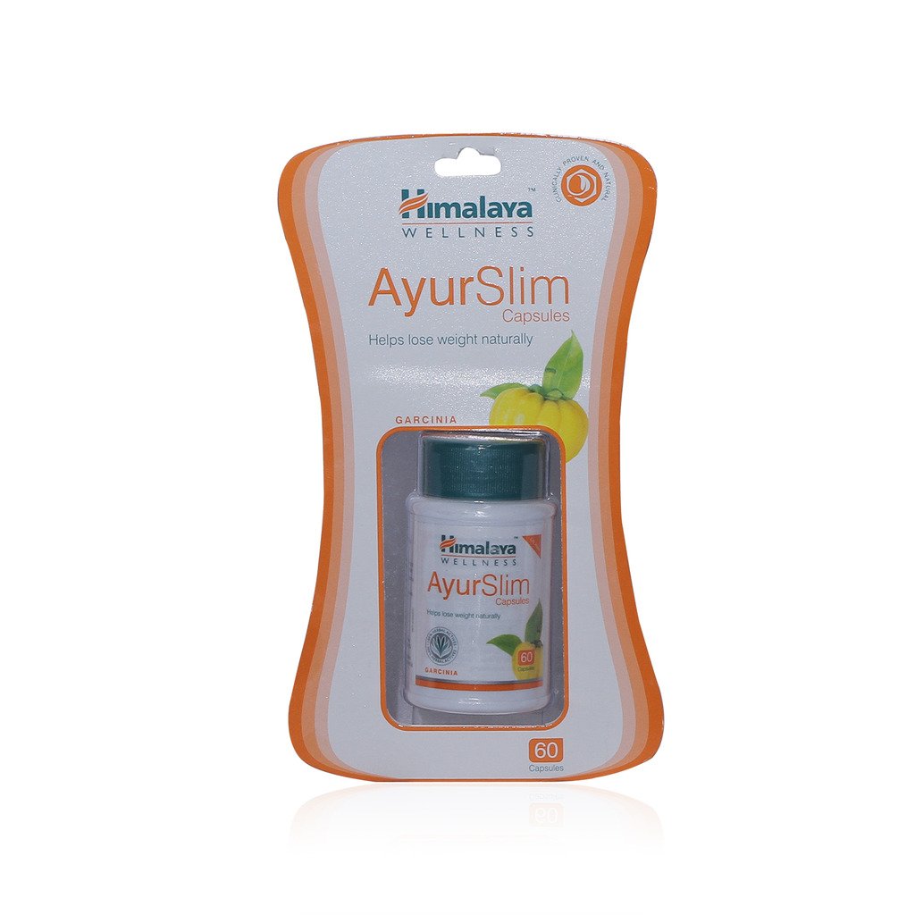 Canister pack of Himalaya AyurSlim capsules, 180 count