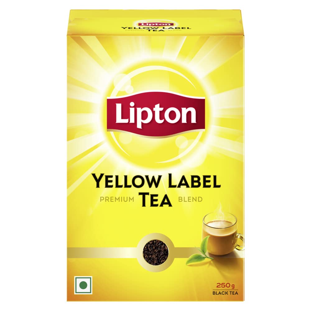 Lipton Yellow Label Tea 250g box of loose Assam tea