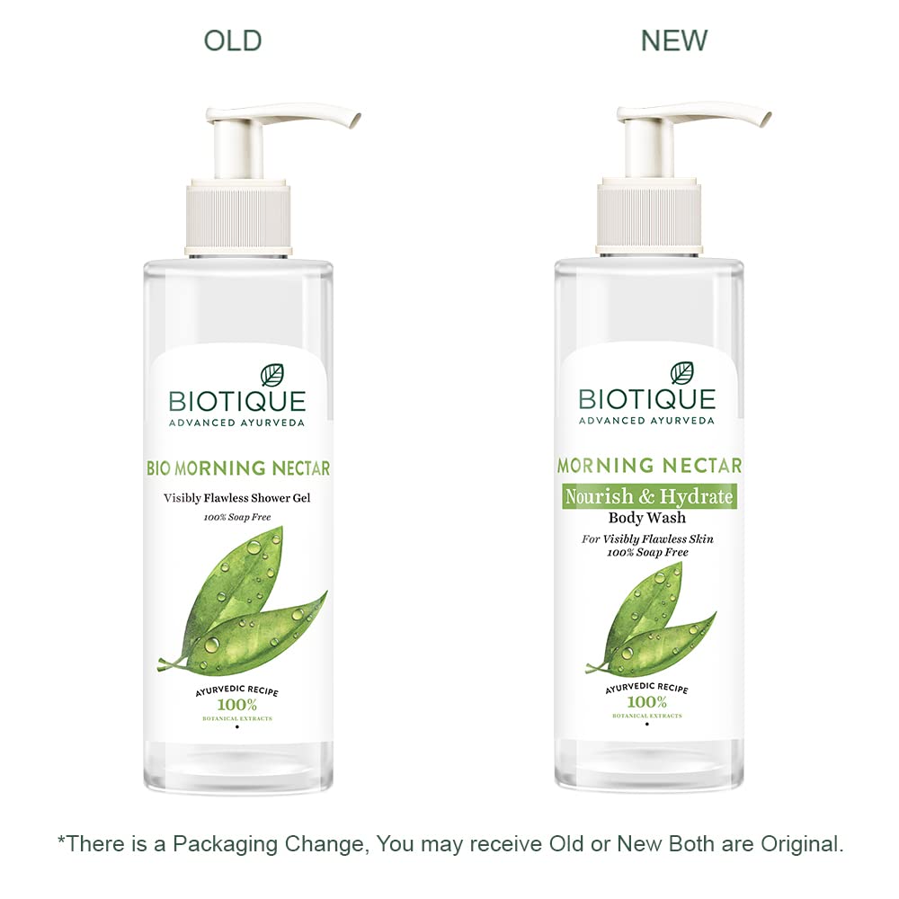 Biotique Morning Nectar Nourish & Hydrate Body Wash For Visibly Flawless Skin, 200ml – view 2