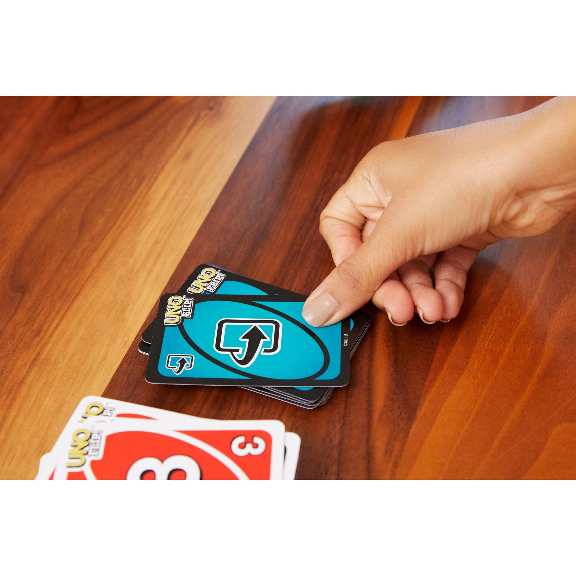 Mattel Games Uno Flip Side Card Game (Pack of 2),for Adults,Multicolor – view 7