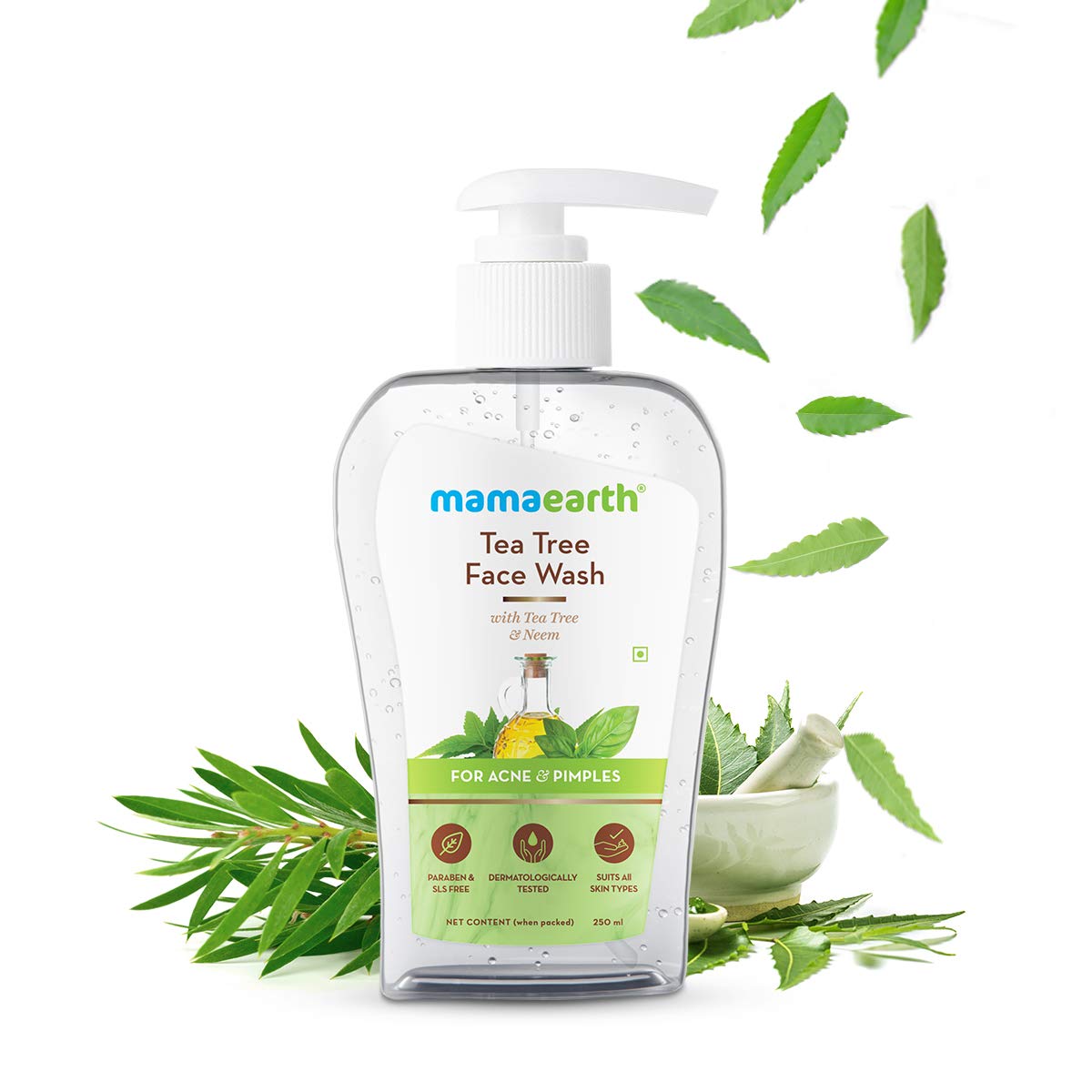 Mamaearth Tea Tree Face Wash with Neem for Acne & Pimples – view 3