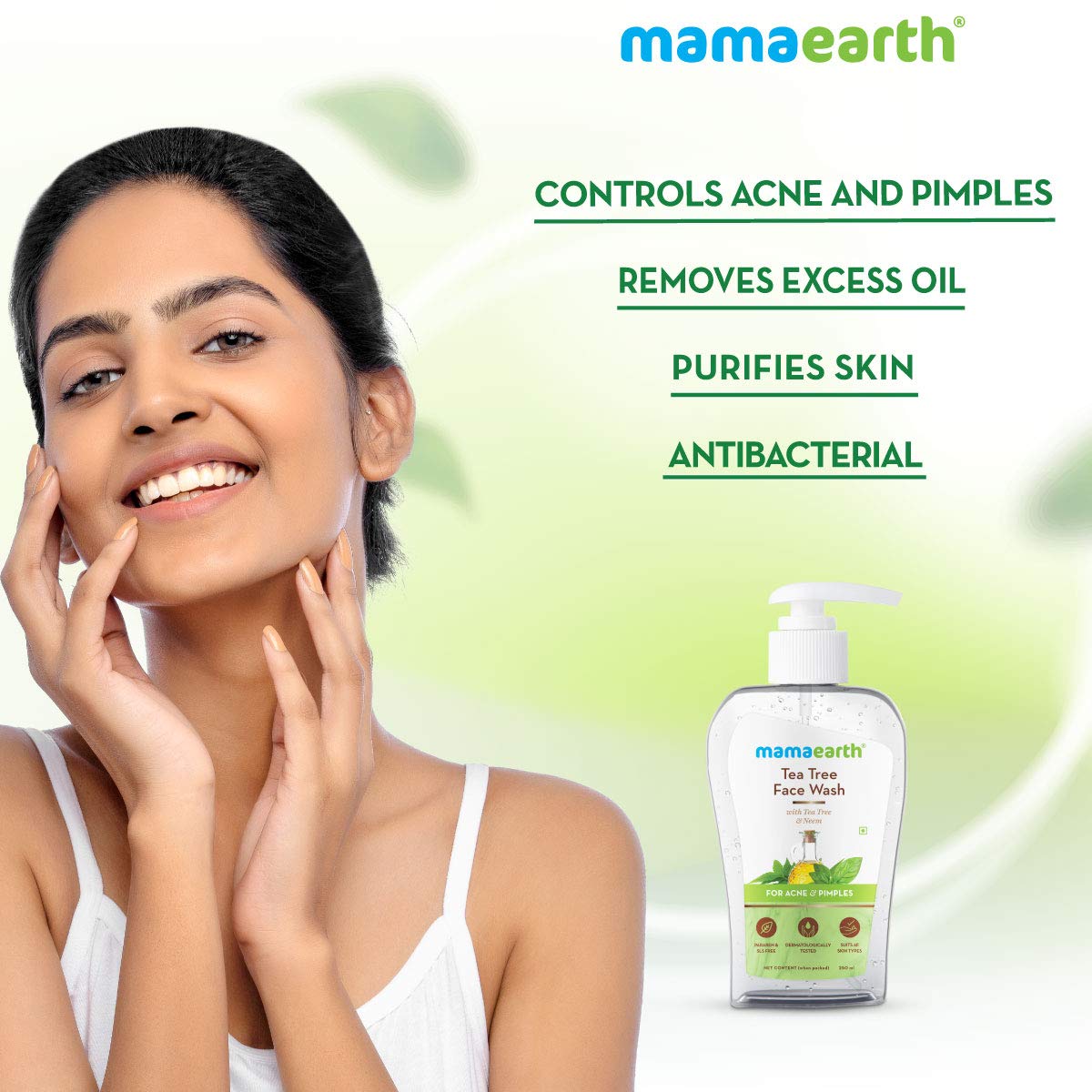Mamaearth Tea Tree Face Wash with Neem for Acne & Pimples – view 5