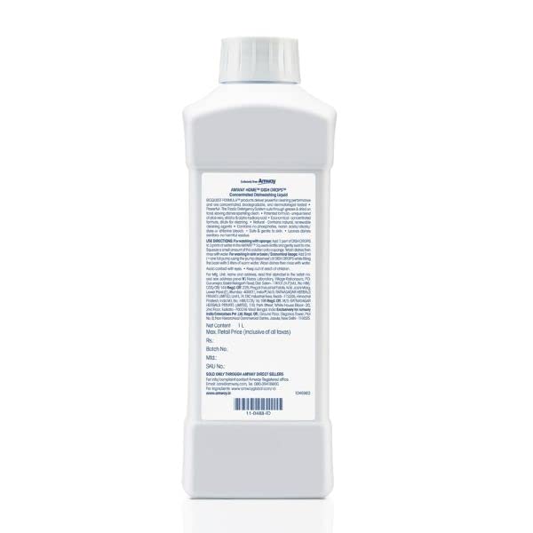 Dish Drops Concentrated Dishwashing Liquid 1L & L .O.C. Concentrated Multi-purpose Cleaner 500ml combo – view 3