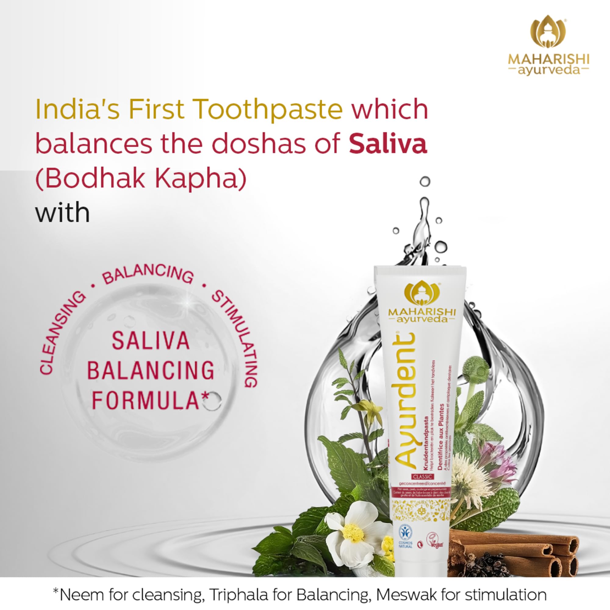 Maharishi Ayurveda Ayurdent Classic Toothpaste – view 3