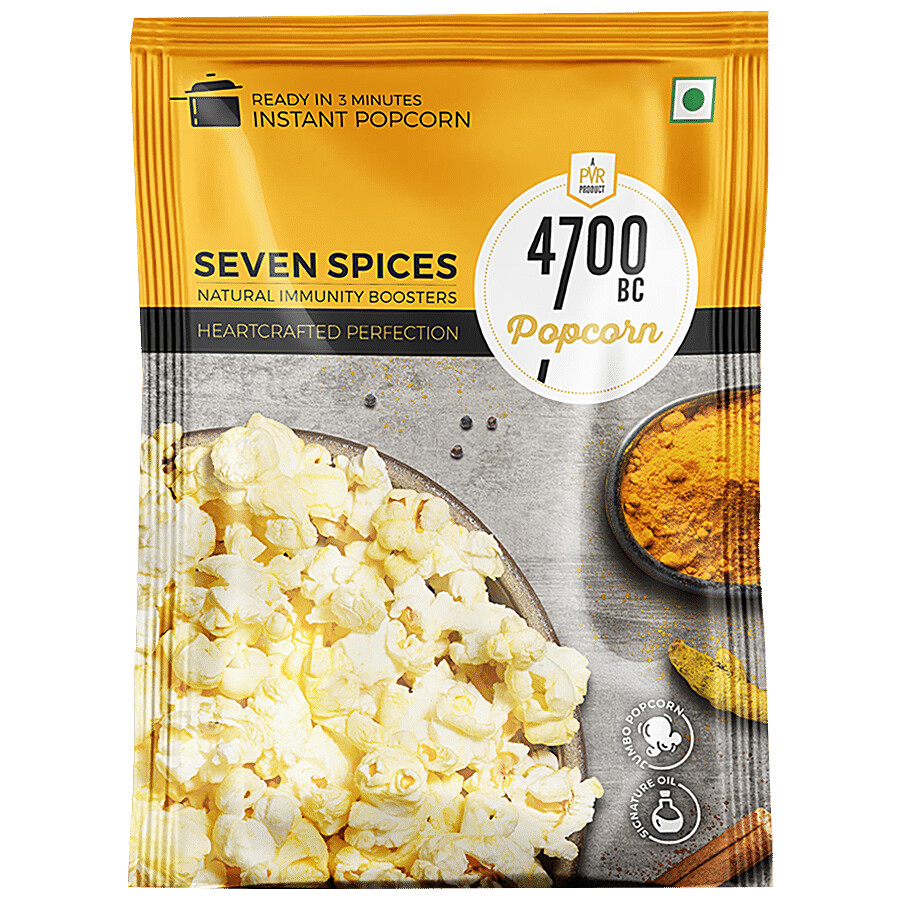 4700BC Instant Popcorn - Seven Spices Immunity Booster 30 g – view 2