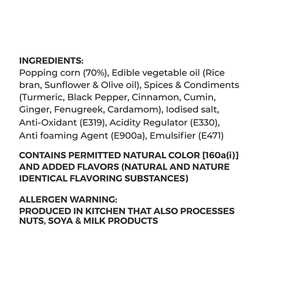 4700BC Instant Popcorn - Seven Spices Immunity Booster 30 g – view 4