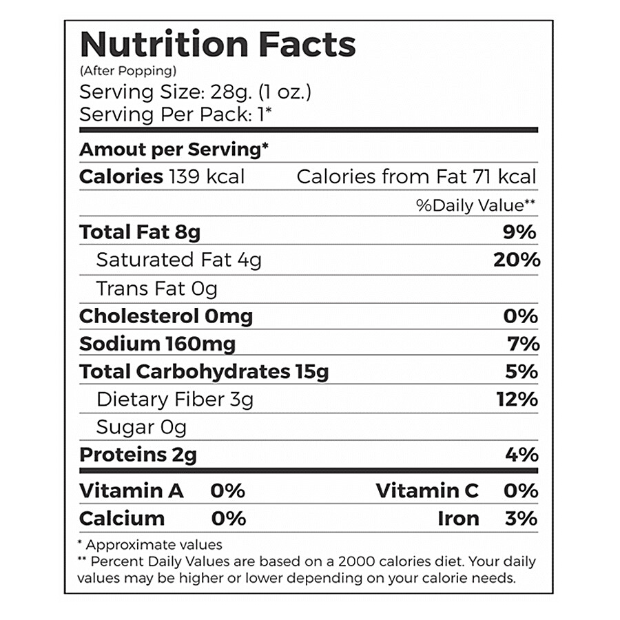 4700BC Instant Popcorn - Seven Spices Immunity Booster 30 g – view 5