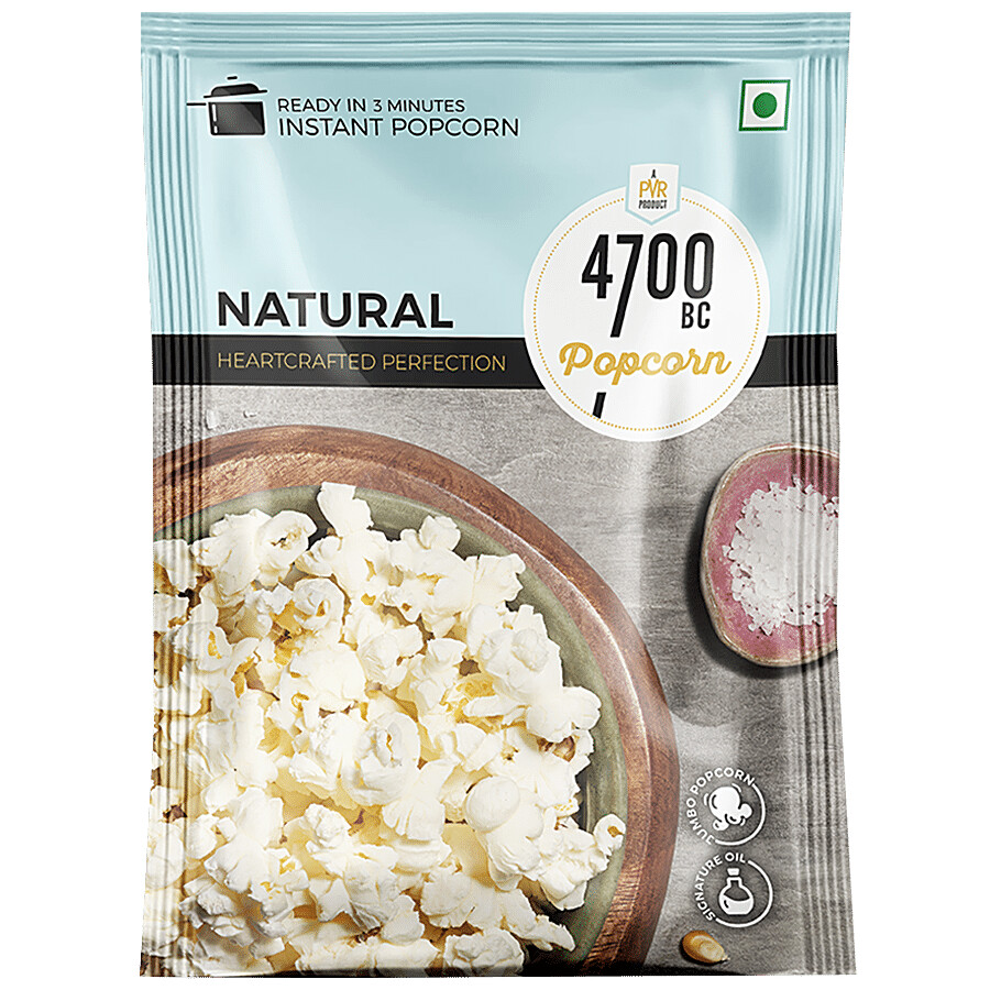 4700BC Instant Popcorn - Natural Healthy 90 g – view 2