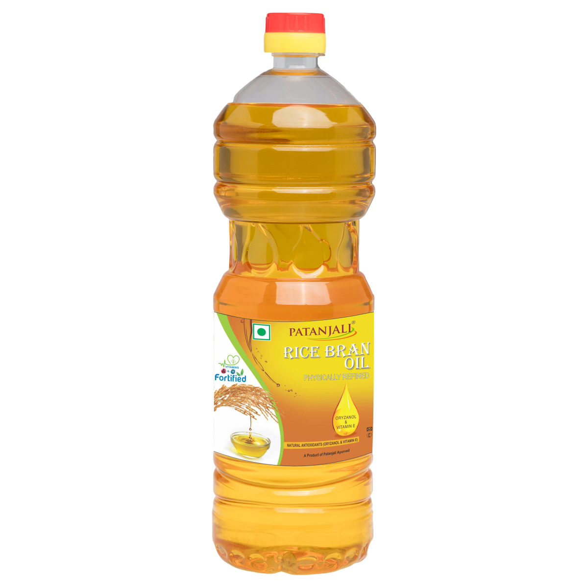 Patanjali 1L rice bran oil pouch for everyday cooking