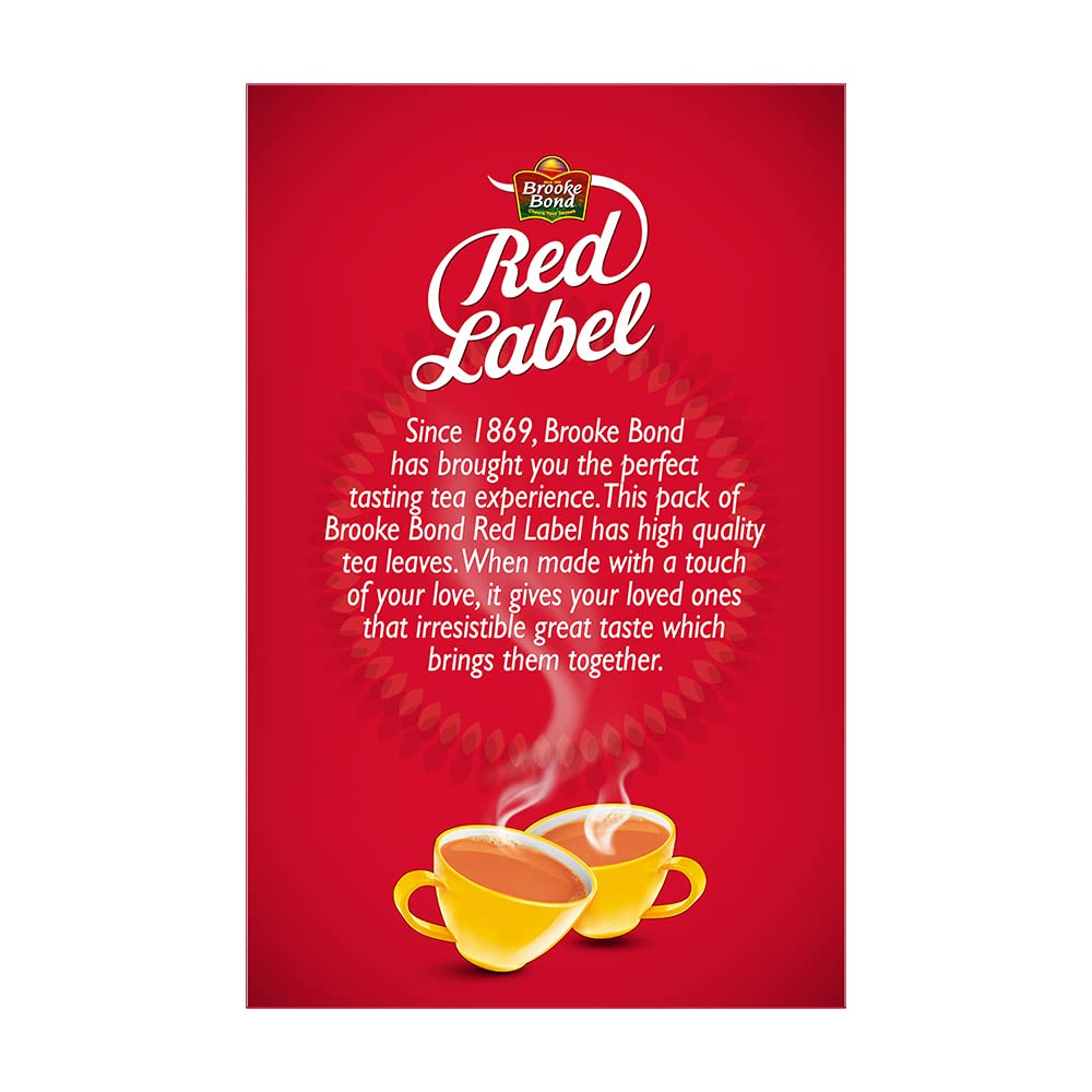 Brooke Bond , Red Label,Basil, Cardamom, Ginger 100 Grams – view 2