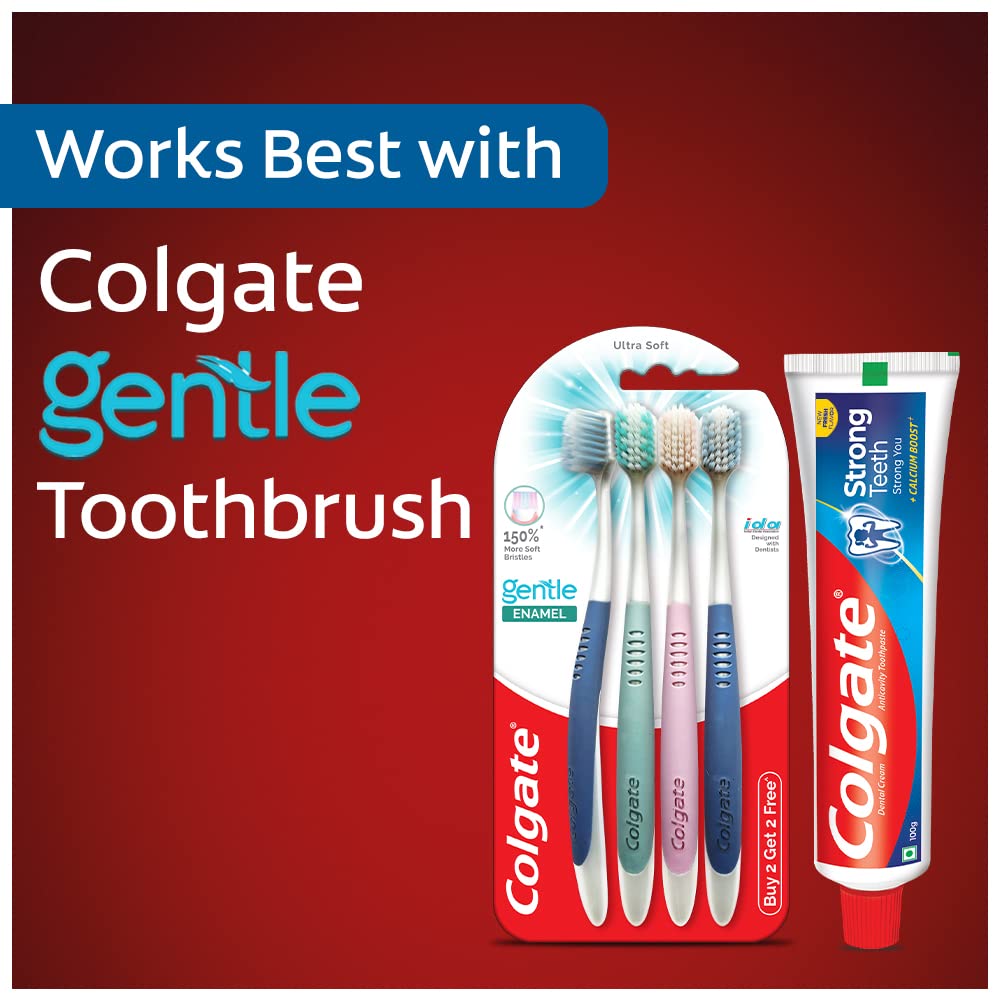Colgate Strong Teeth Cavity Protection Toothpaste, Colgate Toothpaste with Calcium Boost, 700gm Saver Pack, India's No.1 Toothpaste – view 6