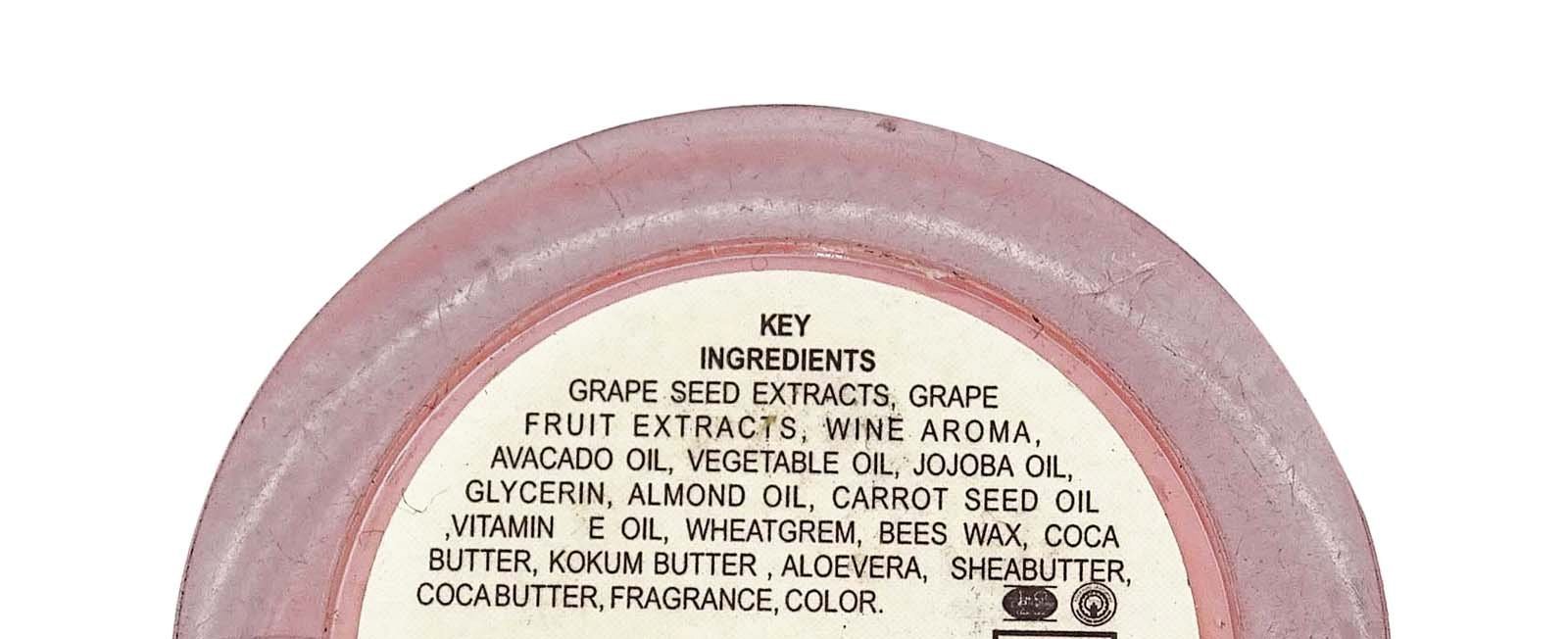 Khadi Natural Wine Grapefruit Lip Balm with Beeswax and Shea Butter 5g – view 2